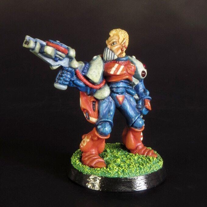 David Soper's Eldar Warrior